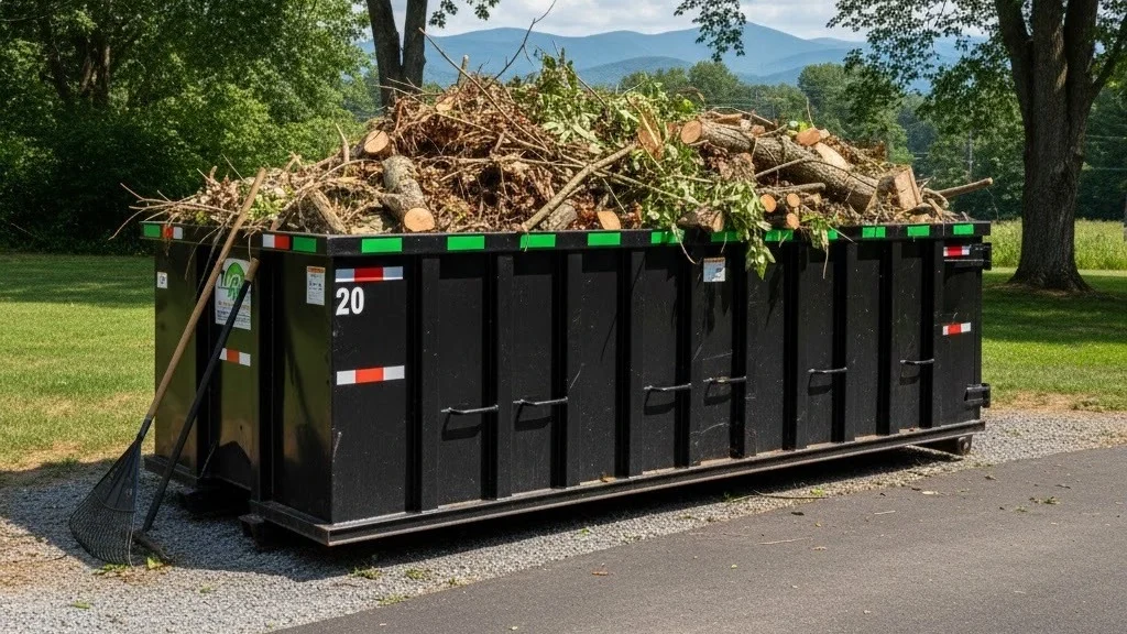 same day dumpster rental Asheville