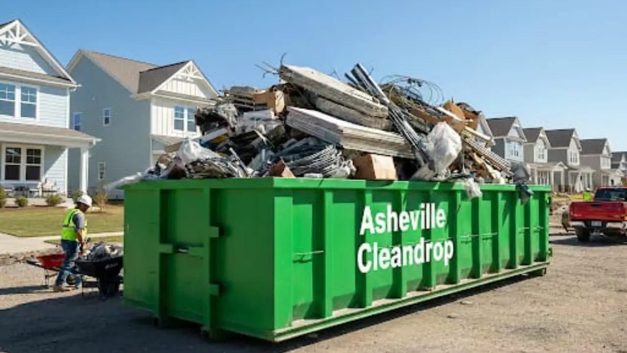 Construction Dumpster Rental in Asheville