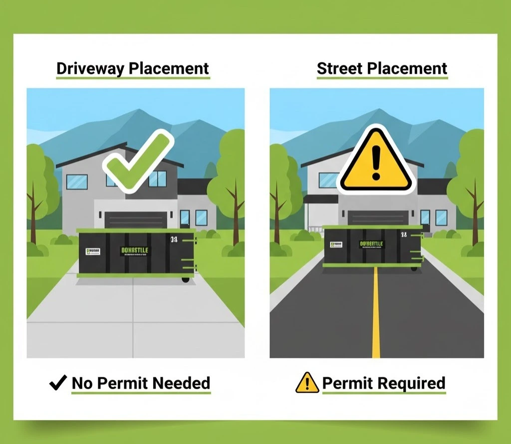 Driveway vs Street Placement