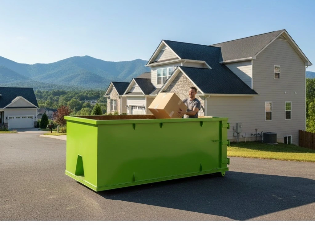Residential Dumpster Rental in Swannanoa