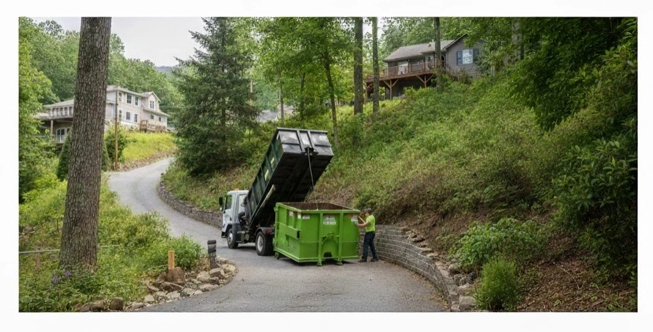 Dumpster Placement Asheville Locations