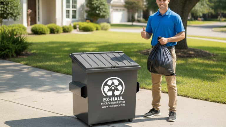 Yard Waste Dumpster Rental in Asheville